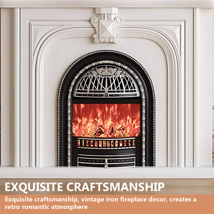 Aihm-Lon Luxurious Electric Fireplace with Retro Birdcage Shape 39’’-59’’