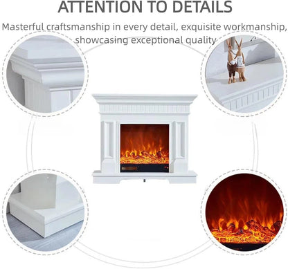 Aihm-Lon Indoor Electric Fireplace Includes Classic Line Design 47”-59”