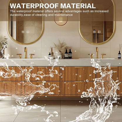 68"Floating Bathroom Vanity with Double Sinks Includes Symmetrical Cabinet
