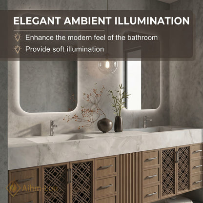 76''-96'' Double Bathroom Vanity with Sink Lattice Grid Pattern Doors Sets Marble
