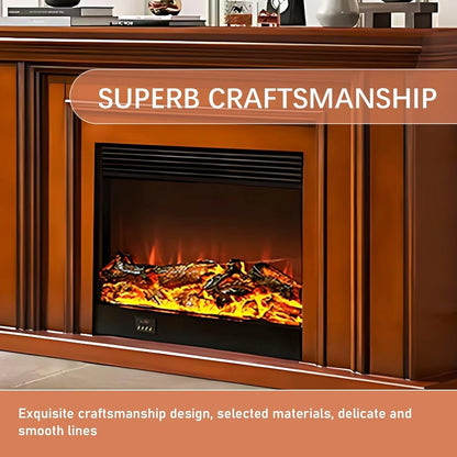 Aihm-Lon Electric Fireplace Straight Line Design with Simple Countertop 59”