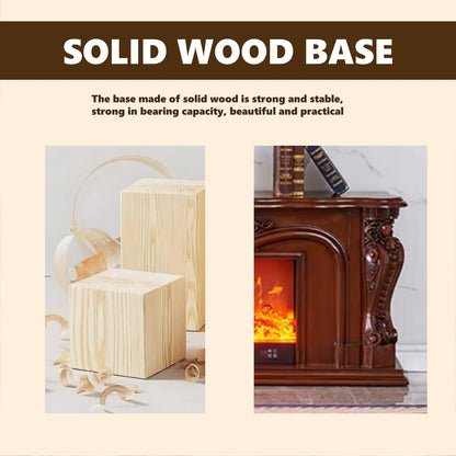 Aihm-Lon Classical Electric Fireplace with Exquisite and Intricate Patterns 59”-79”