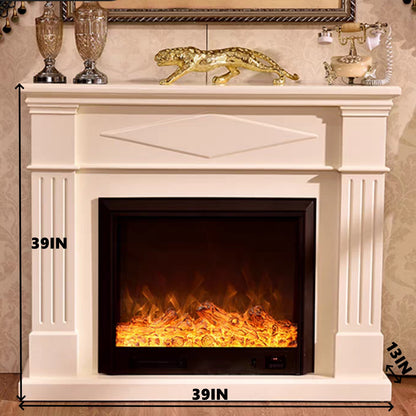 Aihm-Lon Minimalist Electric Fireplace Vertical Stripes Design 39”-51”