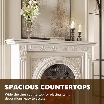 Aihm-Lon Electric Fireplace Roman Column Design 39”-47”