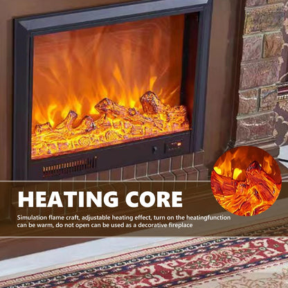 Aihm-Lon Brown Electric Fireplace Neoclassical European Style 47”-59”