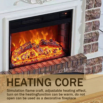 Aihm-Lon Electric Fireplace Imitation Ceramic Tile Craftsmanship 47”-59”