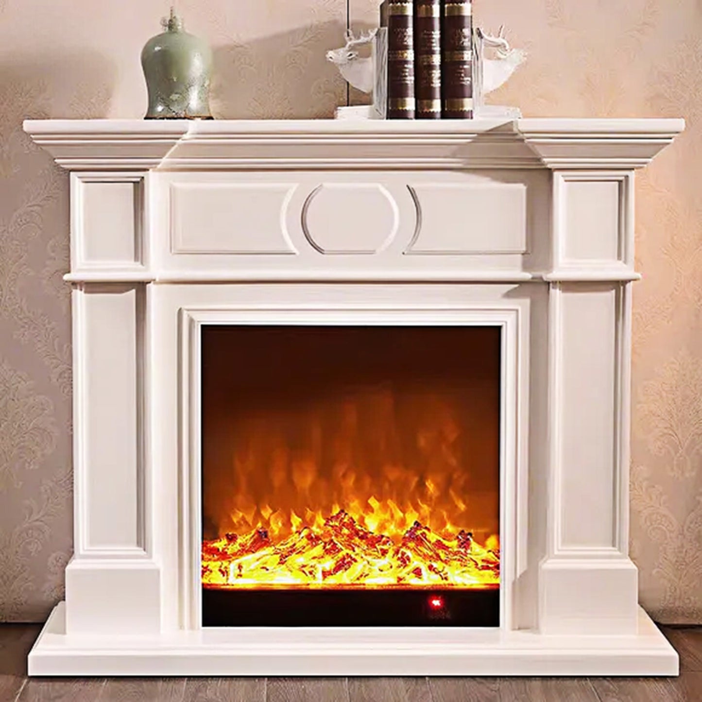 Aihm-Lon Electric Fireplace with Symmetrical Line Design 39”-47”