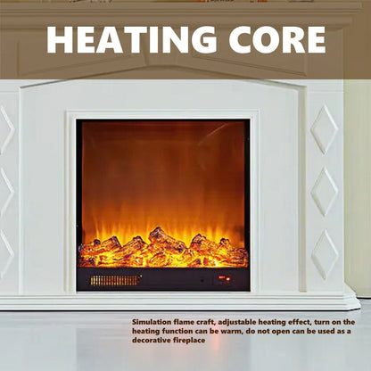 Aihm-Lon Exquisite Electric Fireplace Symmetrical Rhombic Column Design 59”