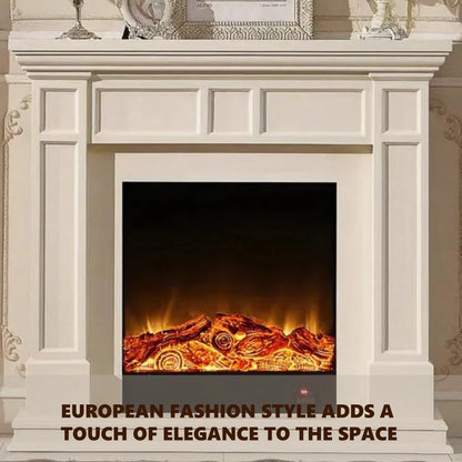 Aihm-Lon Minimalist Electric Fireplace Unique Lines Design 47”-59”