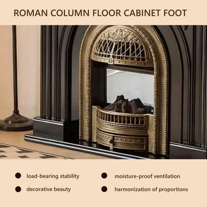 Aihm-Lon Vintage Electric Fireplace Includes Smart Heating 51”