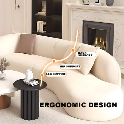 Aihm-Lon Luxury Modular Sofa Set with Stool and Coffee Table 83"-158"