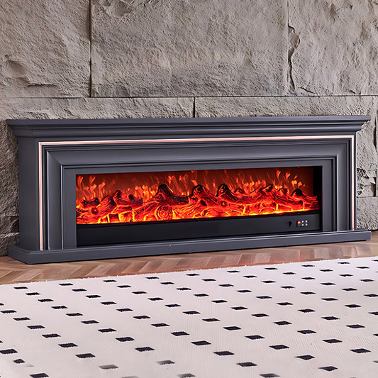 Aihm-Lon Electric Fireplace Insert with Realistic Flame 79''