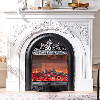 Aihm-Lon Modern Decorative Electric Fireplace with Mantel 45.66"