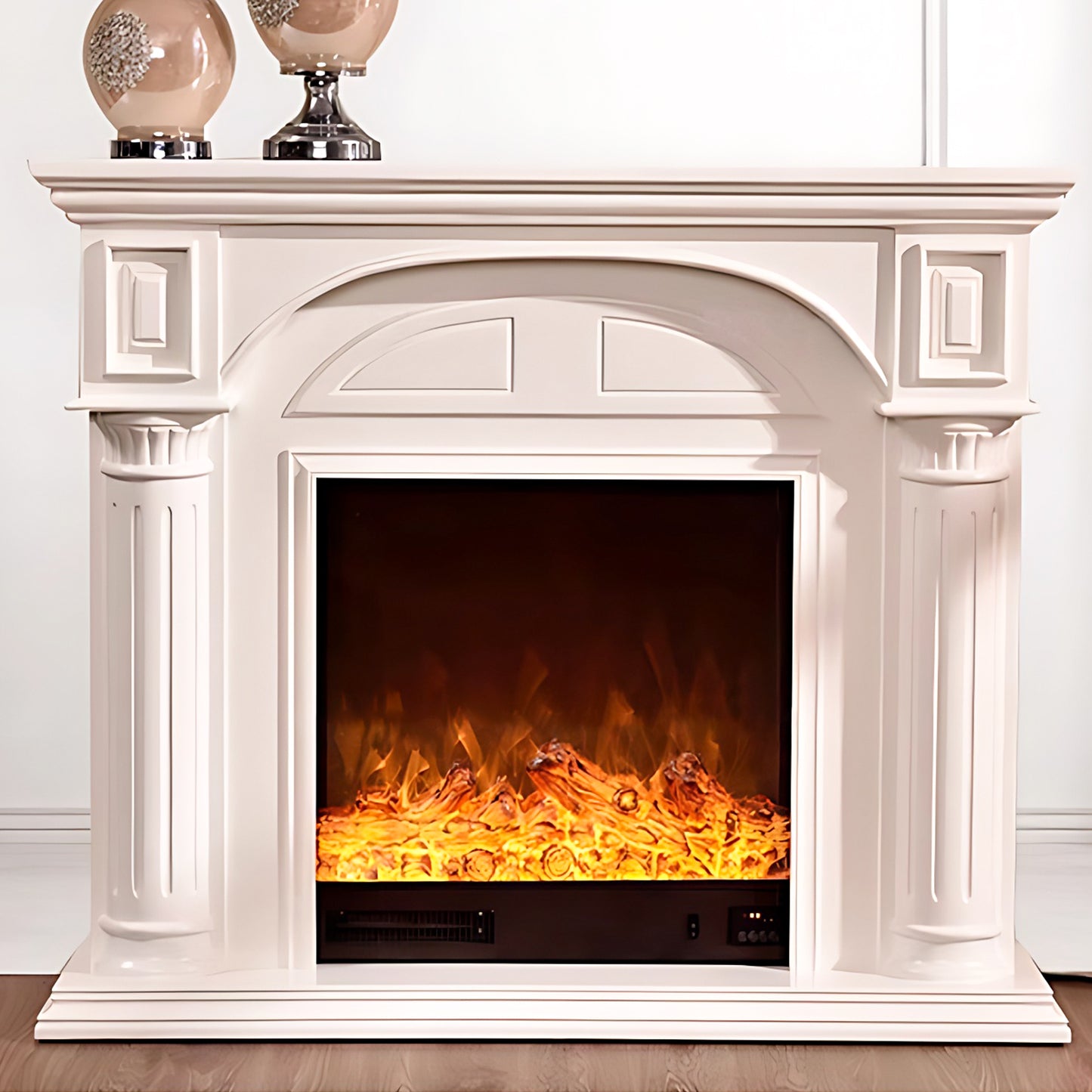 Aihm-Lon Electric Fireplace Inserts for Indoor Use with Mantel 47.24"-59.05"