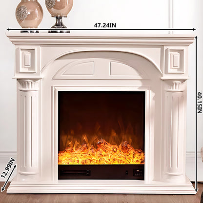 Aihm-Lon Electric Fireplace Inserts for Indoor Use with Mantel 47.24"-59.05"