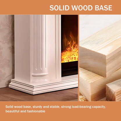 Aihm-Lon Electric Fireplace Inserts for Indoor Use with Mantel 47.24"-59.05"