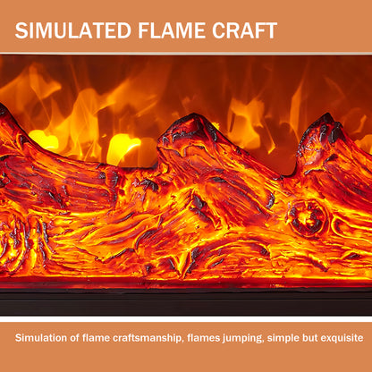 Aihm-Lon Electric Fireplace Inserts for Indoor Use with Mantel 47.24"-59.05"