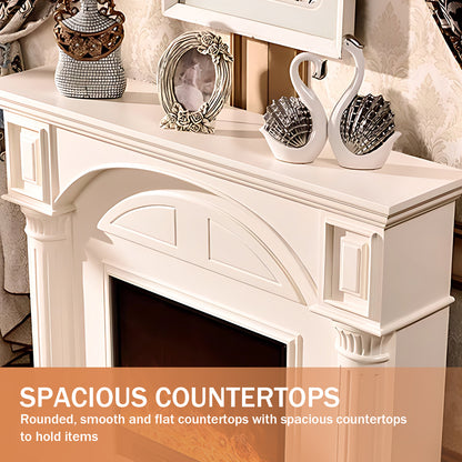 Aihm-Lon Electric Fireplace Inserts for Indoor Use with Mantel 47.24"-59.05"