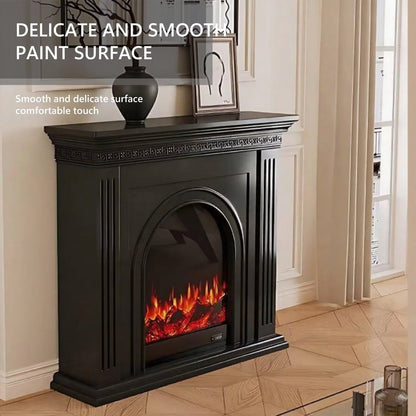 Aihm-Lon Decorative Electric Fireplace with Real Flame Effect 49"-59"