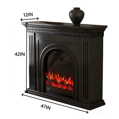Aihm-Lon Decorative Electric Fireplace with Real Flame Effect 49"-59"