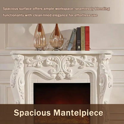 Aihm-Lon Electric Fireplace with Decorative Flame 47"