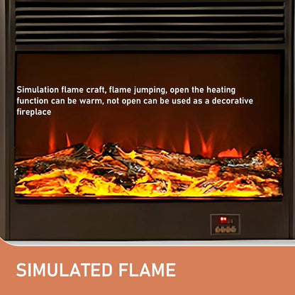 Aihm-Lon Modern Electric Fireplace with Heater Inserts for Living Room 59.05"