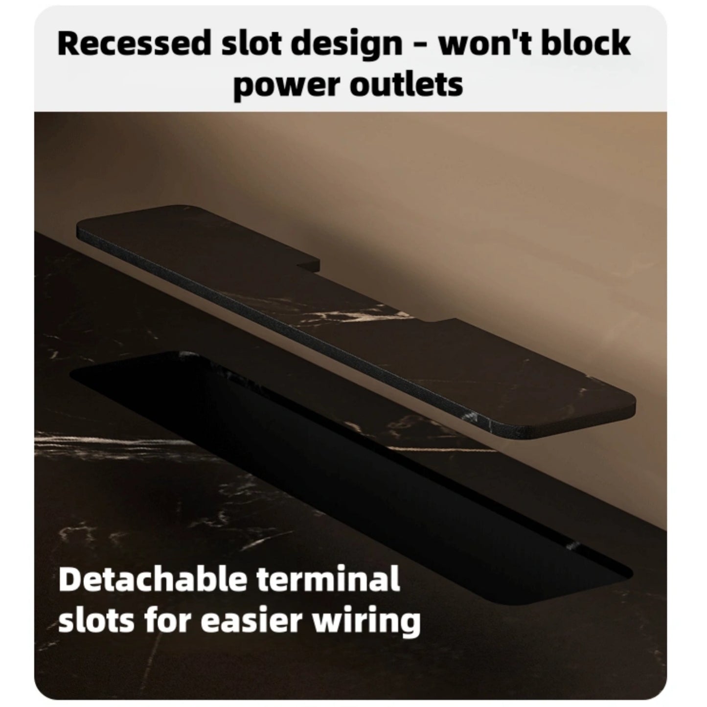 Aihm-Lon Electric Fireplace with 3D Dynamic Flame 71"-94.5"