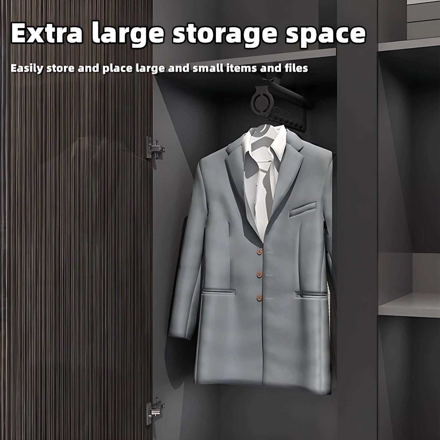 Aihm-Lon L-Shaped Black Executive Office Desk 78.7"-141.7"