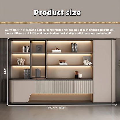 Aihm-Lon Executive Desk for Office Home 94.49"-125.98"