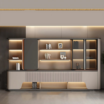 Aihm-Lon Executive Desk for Office Home 94.49"-125.98"