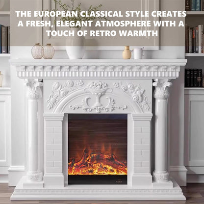 Aihm-Lon Decorative Electric Fireplace with Superb Craftsmanship 59”