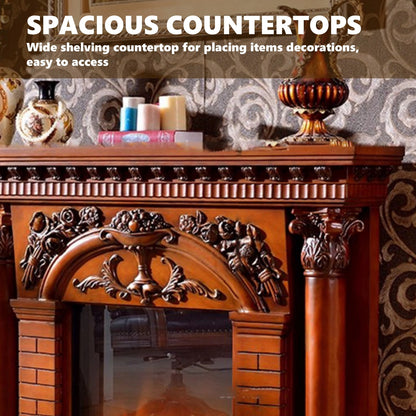 Aihm-Lon Decorative Electric Fireplace with Superb Craftsmanship 59”