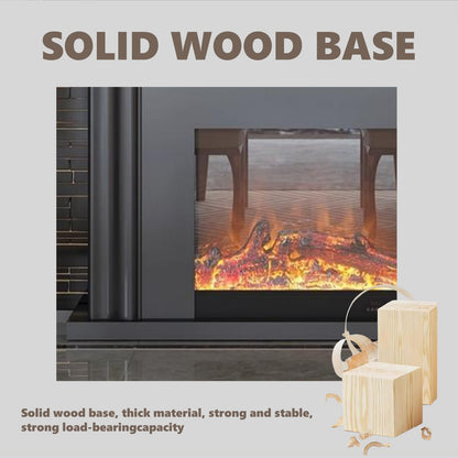 Aihm-Lon Exquisite Electric Fireplace Three-dimensional Frame Design 39”-59”