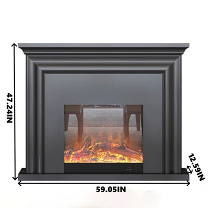 Aihm-Lon Exquisite Electric Fireplace Three-dimensional Frame Design 39”-59”