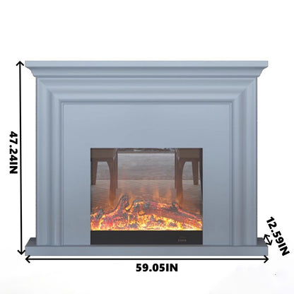 Aihm-Lon Exquisite Electric Fireplace Three-dimensional Frame Design 39”-59”