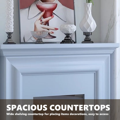 Aihm-Lon Exquisite Electric Fireplace Three-dimensional Frame Design 39”-59”