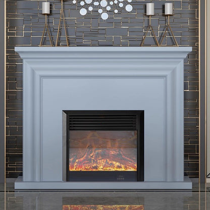 Aihm-Lon Modern Electric Fireplace with Parallel Line Design 39”-59”