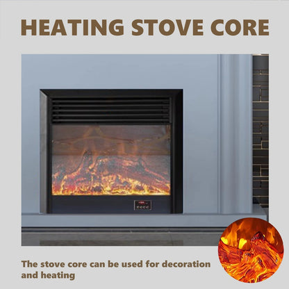 Aihm-Lon Modern Electric Fireplace with Parallel Line Design 39”-59”