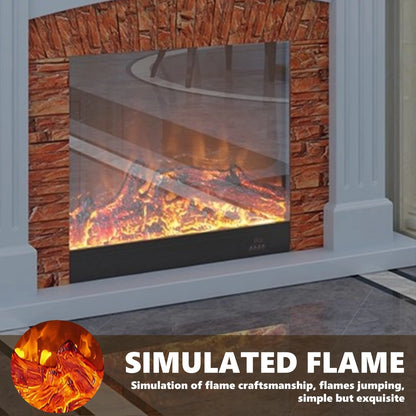 Aihm-Lon Decorative Electric Fireplace Stone-Effect Texture Design 47”-59”