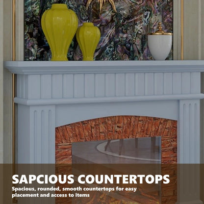 Aihm-Lon Decorative Electric Fireplace Stone-Effect Texture Design 47”-59”