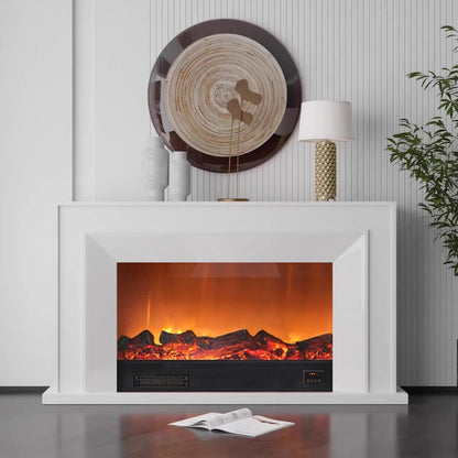 Aihm-Lon Elegant Electric Fireplace Minimalist Line Design 47”-71”