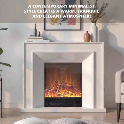 Aihm-Lon Elegant Electric Fireplace Minimalist Line Design 47”-71”