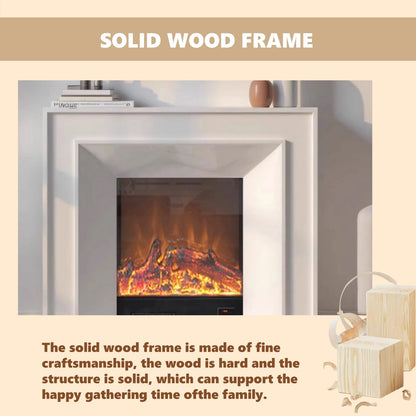 Aihm-Lon Elegant Electric Fireplace Minimalist Line Design 47”-71”