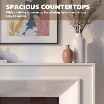 Aihm-Lon Elegant Electric Fireplace Minimalist Line Design 47”-71”