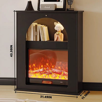 Aihm-Lon Electric Simple Fireplace Simulated Flame 32”-35”