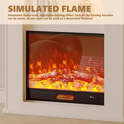 Aihm-Lon Electric Simple Fireplace Simulated Flame 32”-35”