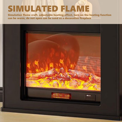 Aihm-Lon Electric Simple Fireplace Simulated Flame 32”-35”