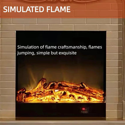 Aihm-Lon Luxurious Electric Fireplace with European Baroque Patterns 59”