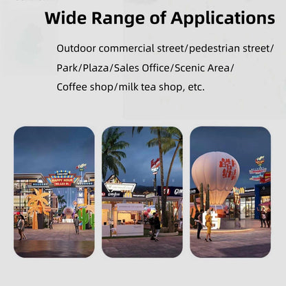 Aihm-Lon Landscape Bench with Sturdy Seat and Backrest&Overlay Protruding Handrails 59.05"-90.48"