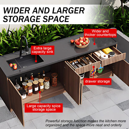 Aihm-Lon Custom Outdoor Storage Cabinet with Various Sizes, Styles Etc.